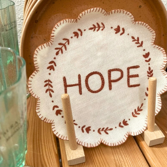Fabric Plate Hope E-book.